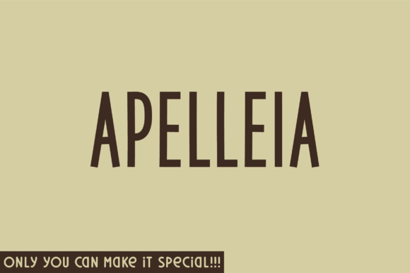 Apelleia: A Unique Handwritten Font for Engaging Campaigns