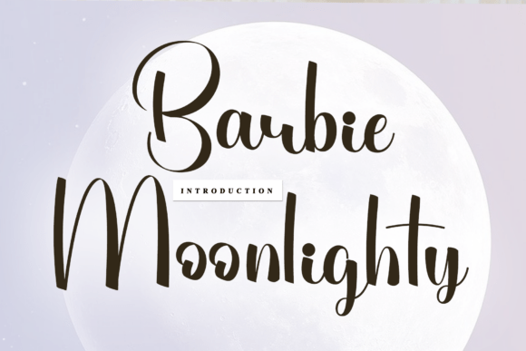 Barbie Moonlighty: A Timeless Handwritten Font for Branding