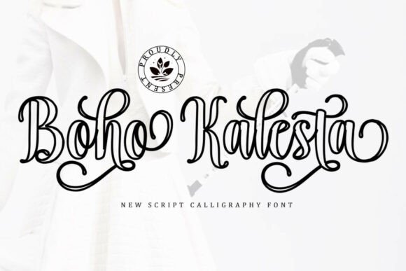 Boho Kalesta Outline: A Perfect Font for Elegant Branding