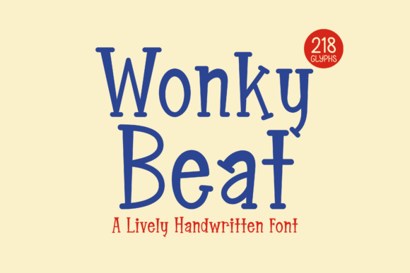 Bring Playful Charm to Your Designs with Wonky Beat Font