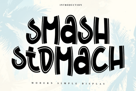 Bring Your Handmade Creations to Life with Smash Stomach Font
