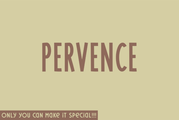 Discover the Charm of Pervence: A Natural Handwritten Font