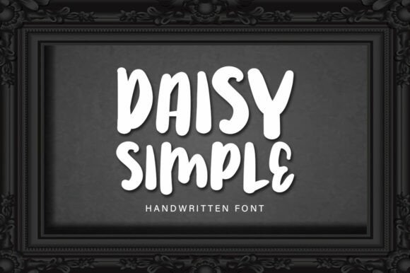 Discovering Daisy Simple: A Handwritten Font for Editorial Charm