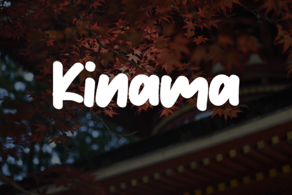 Elevate Your Brand with Kinama: A Versatile Script Amp Font