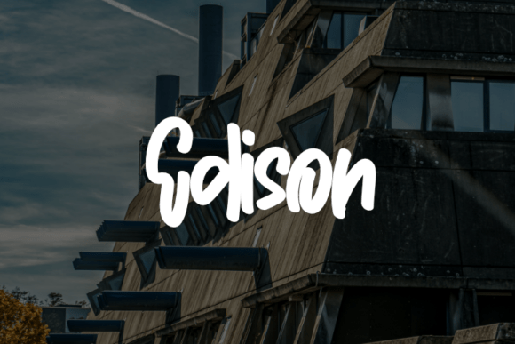 Elevate Your Craft with Edison: A Versatile and Elegant Font