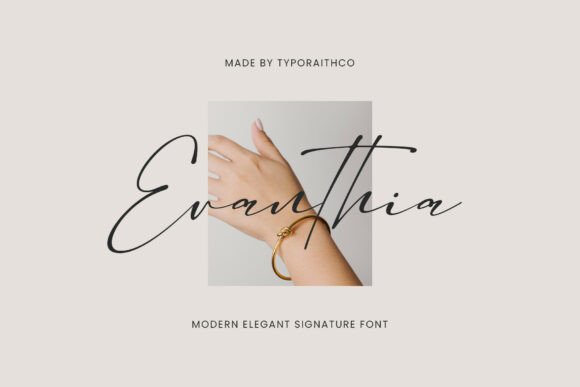 Elevate Your Editorial Design with Evanthia Font