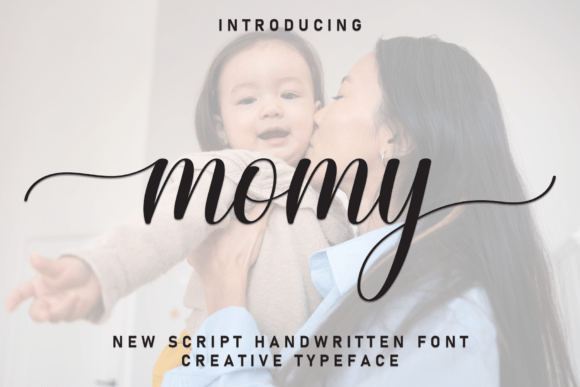 Enhance Your Brand with Momy: A Charming Script Font