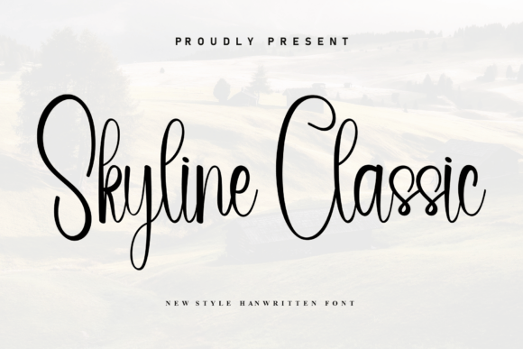 Enhance Your Brand with Skyline Classic Font