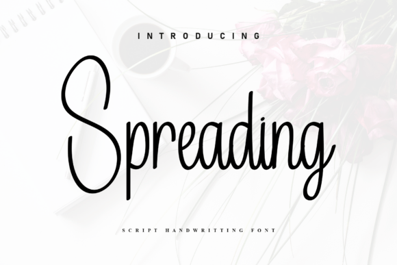 Enhance Your Brand with Spreading: A Versatile Handwritten Font