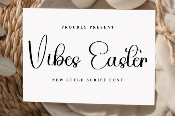 Enhance Your Brand with the Vibes Easter Font