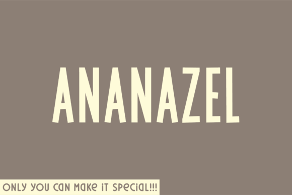 Enhance Your Web Design with Ananazel Font