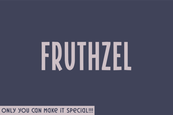 Fruthzel: The Perfect Font for a Polished Brand Look