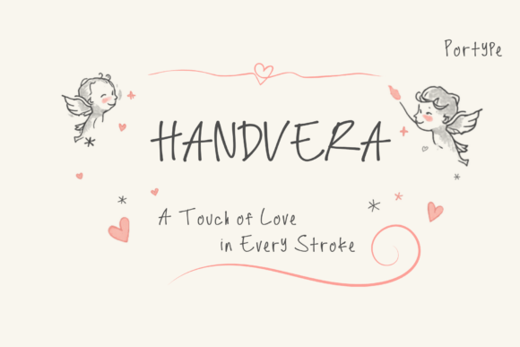 Handvera: A Charming Handwritten Font for Business