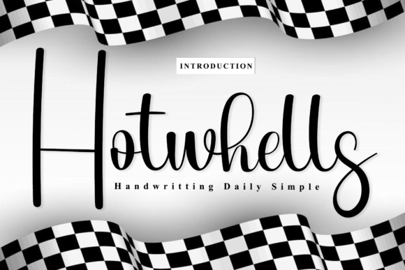 Hotwhells: A Sophisticated Script Font for Editorial Design