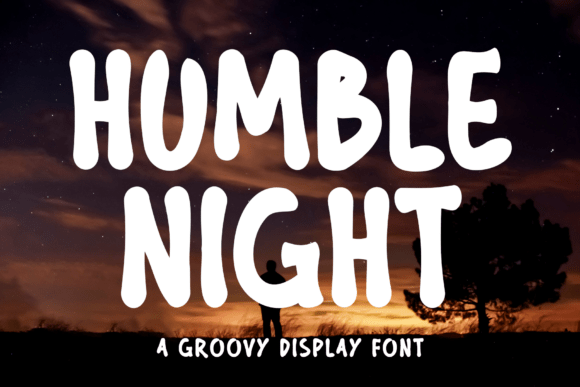Humble Night: A Modern Script Font for Editorial Elegance