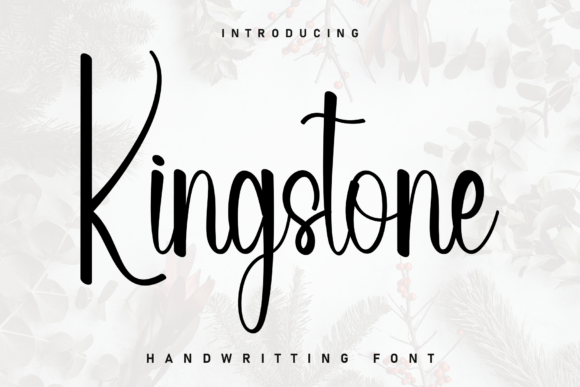 Kingstone: A Handwritten Font for Engaging Web Designs