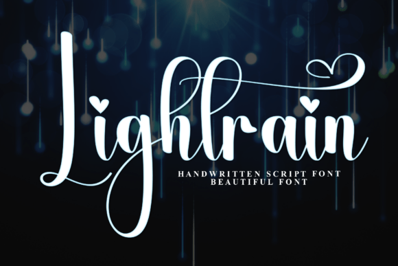 Lightrain: A Charming Handwritten Font for Engaging Campaigns