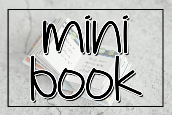 Mini Book: A Charming Display Font for Web Design