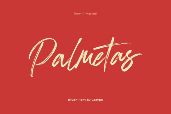 Palmetas: A Script Amp Font for Elegant Branding