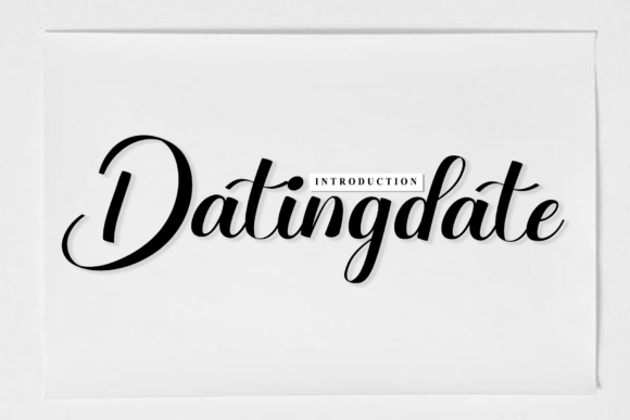 Reviewing Datingdate: A Timeless Handwritten Font for Brand Design