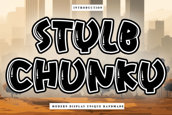 Style Chunky: A Handwritten Font for Bold Web Design