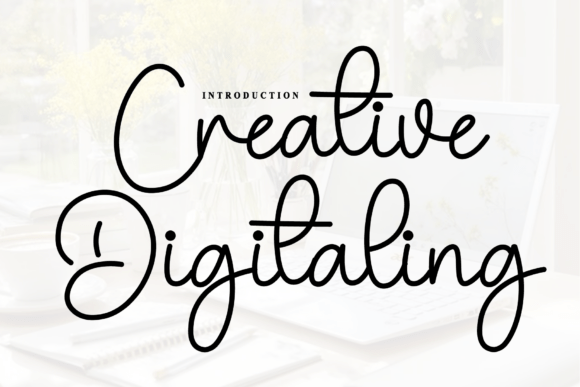 Transform Your Brand with Creative Digitaling Font