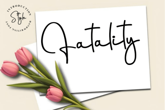 Transform Your Brand with Fatality: A Modern Script Font
