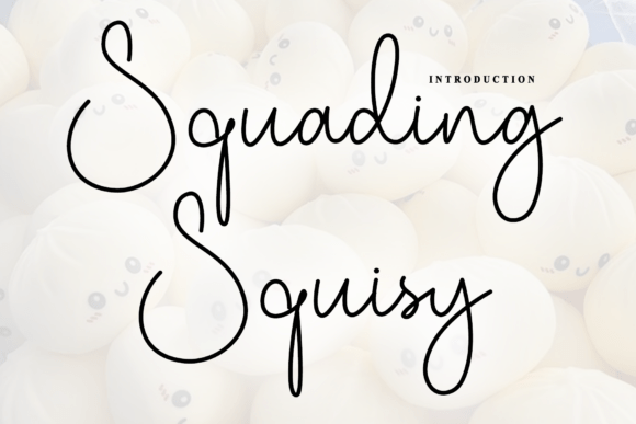 Transform Your Brand with Squading Squisy: A Premium Script Font